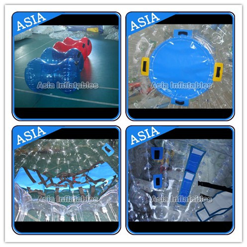 Agua inflable Zorb, bola de Zorb del agua que camina para los juegos del agua