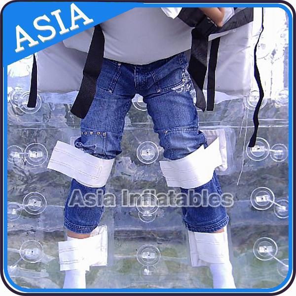 Los juegos del agua utilizaron Pvc Zorb inflable con los puntos del color para los niños