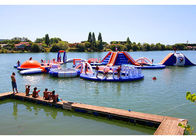 3 Layers Leak - Proof Inflatable Water Park Equipment With Slide Game