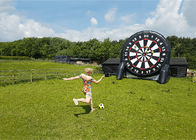 Double Stitching Inflatable Dartboard For Event , Inflatable Soccer Dart