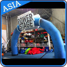 Sealed Inflatable Entrance Arch With Football In The Middle For Football Competition